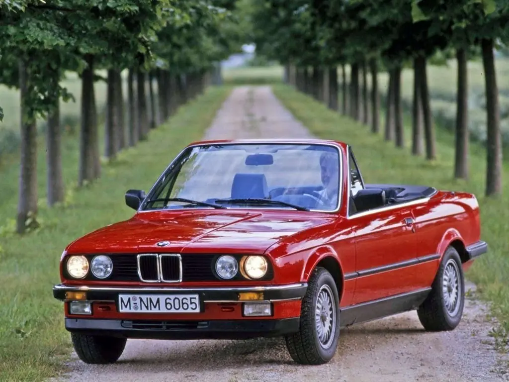 BMW 3-Series (E30/2C) 2 поколение, открытый кузов (07.1985 - 04.1993)